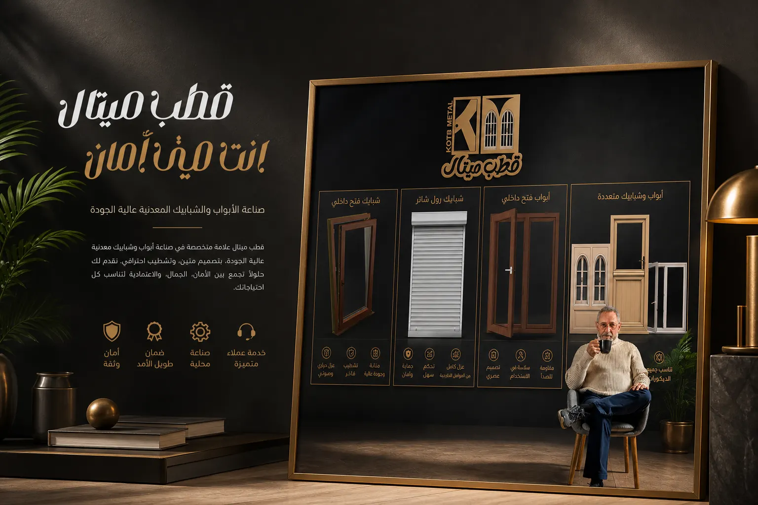 KOTB METAL UPVC حملة اعلانيه — القاهرة — لقطة 2